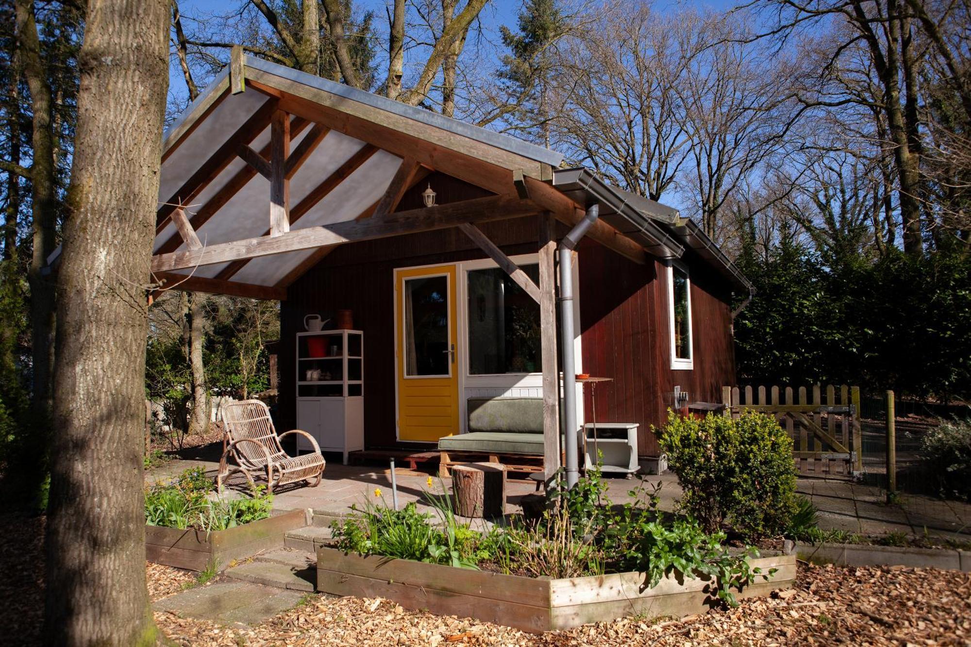Knus Boshuisje Onder De Eiken Ermelo Extérieur photo